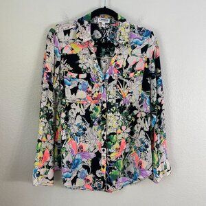 Express Multicolor Floral Blouse